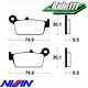 Plaquettes de frein avant ou arrière NISSIN GAS-GAS 125 EC 