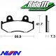 Plaquettes de frein avant ou arrière NISSIN HONDA 600-650 XR-R 