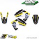 Kit déco ou Housse de selle BLACKBIRD DREAM 4 HUSQVARNA 125 WR Jaune