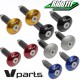 Embouts de guidon Aluminium 12-18mm V-Parts 