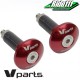 Embouts de guidon Aluminium 12-18mm V-Parts 