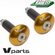 Embouts de guidon Aluminium 12-18mm V-Parts 