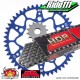 Kit Chaine MOTO MASTER / JT 428 Alu 85 YZ grandes roues