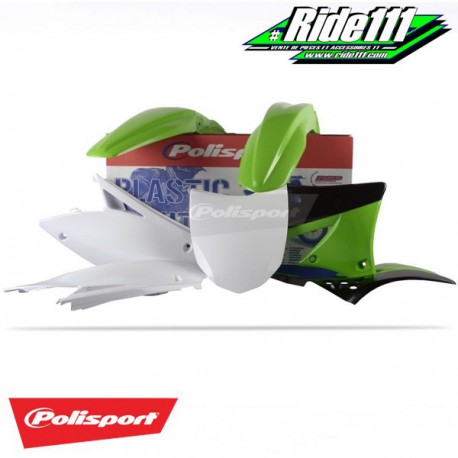 Kit plastiques POLISPORT Couleur origine KAWASAKI 450 KX-F  