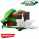 Kit plastiques POLISPORT Couleur origine KAWASAKI 450 KX-F  