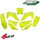 Kit plastiques UFO Jaune Fluo HUSQVARNA 125-450 TC/FC  