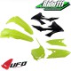 Kit plastiques UFO Jaune Fluo SUZUKI 250 RMZ  