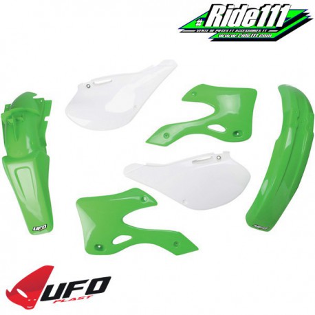 Kit plastiques UFO type Origine KAWASAKI 125 KX 1987 à 2008 