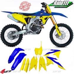 Kit plastiques UFO Jaune Bleu SUZUKI 250 RM-Z