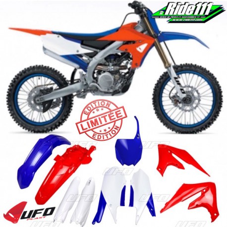 Kit plastiques UFO Bleu/Blanc/Rouge YAMAHA 250 YZF