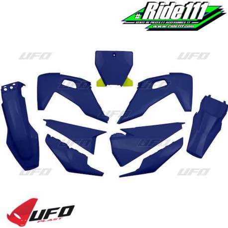 Kit plastiques UFO Bleu HUSQVARNA 125 à 450 TC et FC 