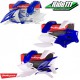 Kit plastiques RACETECH YAMAHA 450 WR-F   