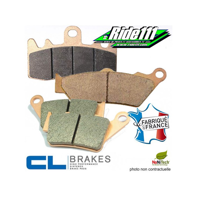 Plaquettes de frein avant CL BRAKES SUZUKI DR 650 SE