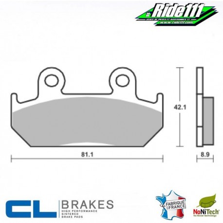 Plaquettes de frein avant CL BRAKES HONDA XRV 750 AFRICA TWIN  