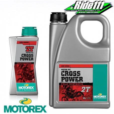 Huile moteur MOTOREX CROSS POWER 2T 