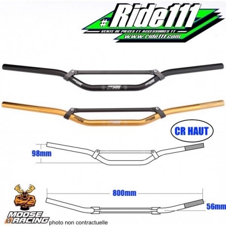 Guidons MOOSE Racing Compétition série SE 22mm  Modèles:CR HAUT