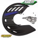 Protège disque avant CIRCUIT Carbone avec kit fixation KAWASAKI 125-250-450 KX/KXF 2006 à 2020 