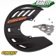 Protège disque avant CIRCUIT Carbone avec kit fixation HONDA 125-250-450 CR-R / CRF-R 2004 à 2020 