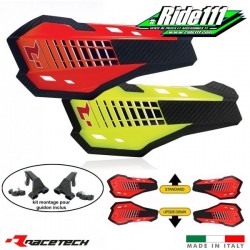 Protèges mains RACETECH HP2 universel Fluo 