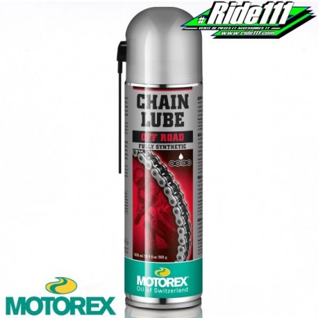 Spray Chaine MOTOREX CHAINLUBE OFF-ROAD 500ml à
+ 2
