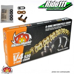 Chaine MOTO MASTER 520 V4 O-Ring Joints toriques 120 maillons