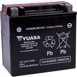 Batterie YUASA MOTO GUZZI V85 TT à
+ 2
