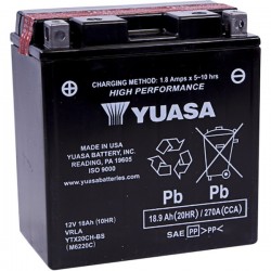 Batterie YUASA MOTO GUZZI STELVIO 1200 à
+ 2
