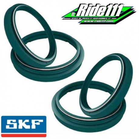 Kit 2 Joints spi de fourche + 2 caches poussière SKF 48 HUSABERG TE-FE 2004 à 2014 à
+ 2
