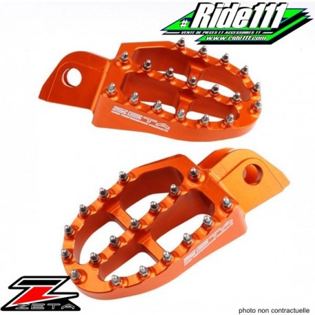 Repose pieds ZETA aluminium KTM 125 à 380 SX-EXC  à
+ 2
