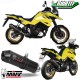 Silencieux MIVV Oval Carbone SUZUKI V-STROM 1050 à
+ 2
