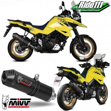 Silencieux MIVV Oval Carbone SUZUKI V-STROM 1050 à
+ 2
