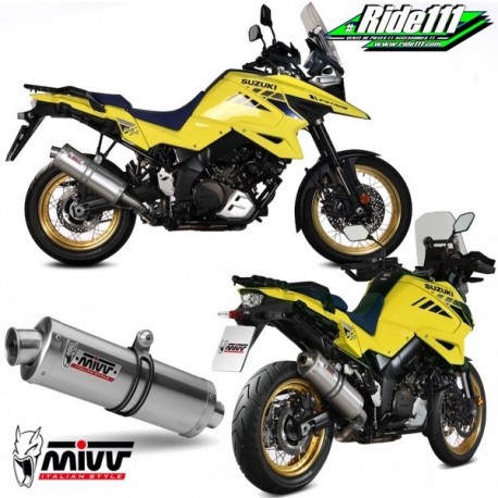 Silencieux MIVV Oval inox SUZUKI V-STROM 1050 à
+ 2
