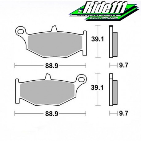 Plaquettes de frein CL Brakes arrière SUZUKI DL 1050 V-STROM XT à
+ 2
