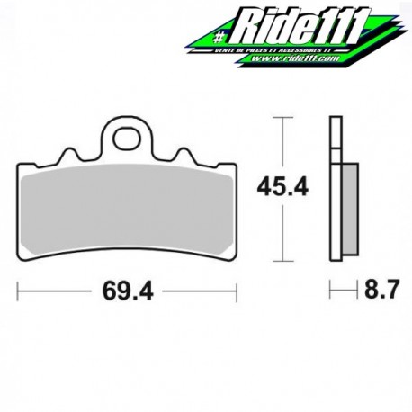 Plaquettes de frein CL Brakes avant KTM 390 ADVENTURE à
+ 2
