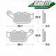 Plaquettes de frein CL Brakes arrière KAWASAKI Versys 650 à
+ 2
