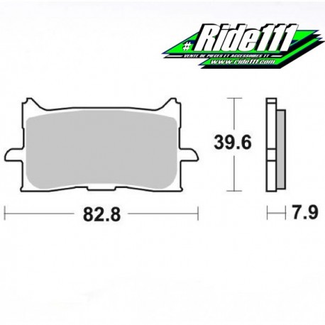 Plaquettes de frein BREMBO avant HONDA CRF 1100 L AFRICA TWIN à
+ 2
