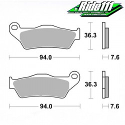 Plaquettes de frein avant ou arrière CL BRAKES KTM 85 SX  