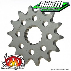 Pignon de sortie de boite MOTO MASTER KAWASAKI 80 et 85 KX pas 420