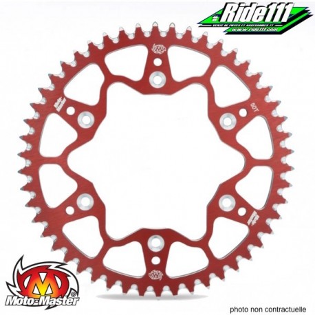 Couronne MOTO MASTER anodisée anti boue HM 125 - 250 - 450 CR - E / CRF - E  à
+ 2
