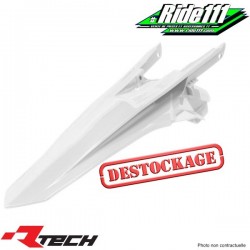 Garde boue arrière R-TECH Blanc KTM 125 SX 16-17, 250 à 450 SXF 16-17, 250 SX 2017 