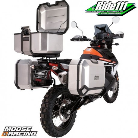 Kit Top case alu MOOSE RACING KENAI 37 litres KTM 790 ADVENTURE R à
+ 2
