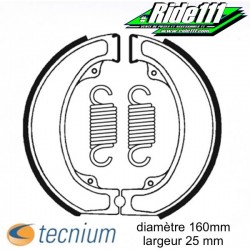 Machoires de frein avant TECNIUM HONDA 500 XL-S à partir de 1981