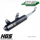 Silencieux HGS Alu anodisé HUSQVARNA 125 TC  