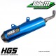 Silencieux HGS Alu anodisé HUSQVARNA 125 TC  