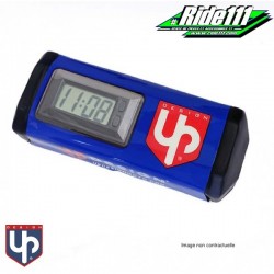 Mousse de guidon UP Horloge Intégré Bleu