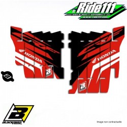 Kit déco Grilles Radiateur BLACKBIRD HONDA 250 CRF-R  