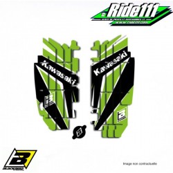 Kit déco Grilles Radiateur BLACKBIRD KAWASAKI 250 KX-F  