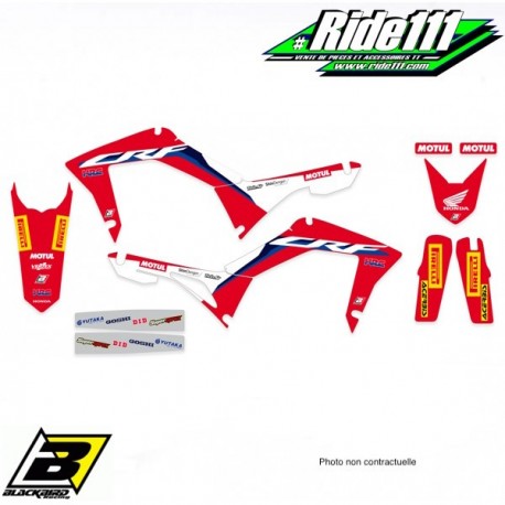 Kit déco ou housse de selle BLACKBIRD HONDA HRC 250 CRF-R   Elément:Kit déco