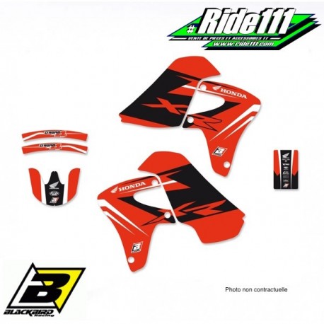 Kit déco ou housse de selle BLACKBIRD DREAM 4 HONDA 650 XR-R   Elément:Kit déco