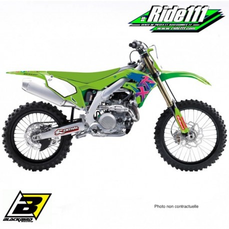 Kit déco BLACKBIRD RETRO KAWASAKI 450 KX-F   Elément:Kit déco